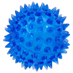 Hračka DOG FANTASY loptička modrá 5 cm 1 ks
