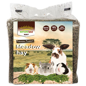 Seno NATURE LAND Meadow Hay z horských luk 3 kg