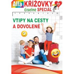 Křížovky číselné speciál 2/2022 - Vtipy na cesty a dovolené