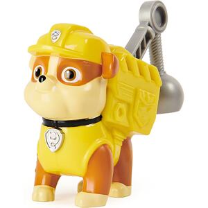 Spin Master Paw Patrol figúrka s akčným batohom - Rubble