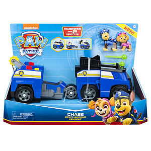Spin Master Paw Patrol Dve záchranné vozidlá v jednom - Chase