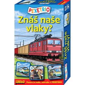 BETEXA PEXETRIO Znáš naše vlaky
