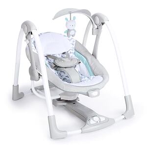 INGENUITY Houpačka konvertibilní vibrující s melodií Raylan 2v1 (0 m+) do 9 kg, 2019