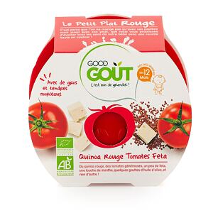 Good Gout BIO Paradajky s červenou quinou a syrom Feta 220 g