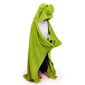 Cozy Noxxiez Hřejivá deka s kapucí - Želva