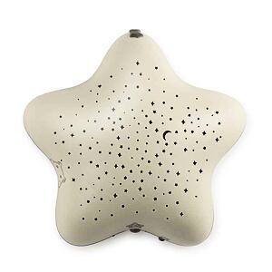 PABOBO Magický projektor micro USD s melódií - Star Beige