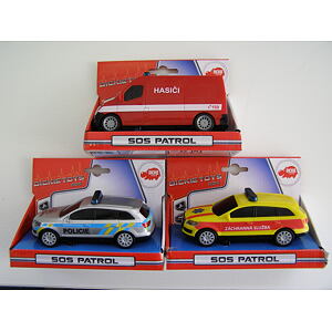 Dickie Auto SOS 14 cm, česká verzia, viac druhov