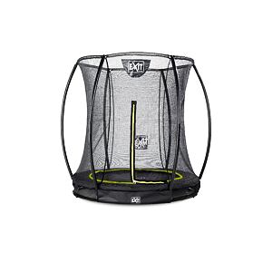 EXIT TOYS Silhouette pozemní trampolína ø183cm s ochrannou sítí - černá