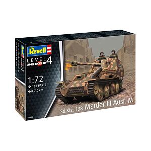 Plastic ModelKit military 03316 - Sd. Kfz. 138 Marder III Ausf. M (1:72)