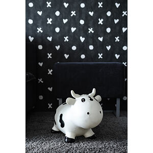 KIDZZFARM Milk Cow Junior White Black