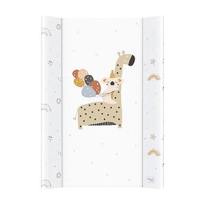CEBA Podložka prebaľovacia 2-hranná s pevnou doskou (50x80) Comfort Giraffe