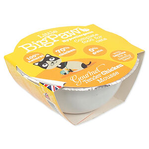 Kalíšok LITTLE BIGPAW Cat kuracie 85 g