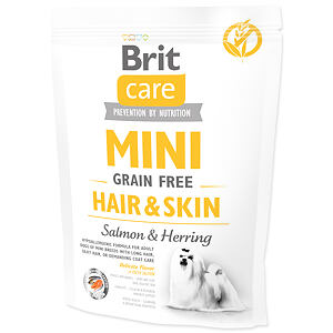 BRIT Care Dog Mini Grain Free Hair & Skin 400 g