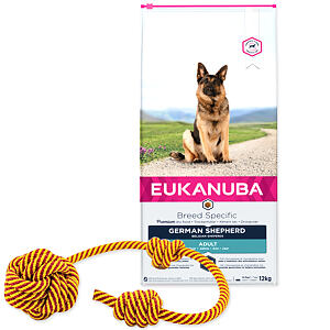 Euk German Shepherd 12kg + Lanová hračka Tamer ZADARMO