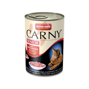 Konzerva ANIMONDA Carny Senior hovězí + krůtí srdce 400 g