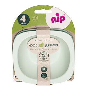 NIP GREEN line miska, 2ks, green/light green