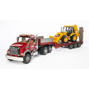 Nákladní auto MACK + návěs + traktor