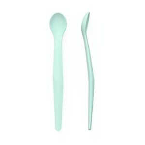 Everyday Baby silikónová lyžička 2 ks Mint Green