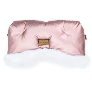 Floo for baby rukávník Alaska shine pink/white