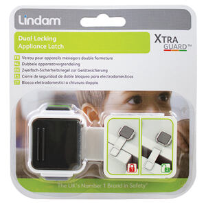 Lindam - Dvojitá viacúčelová bezpečnostná zábrana nalepovacia 1ks (Xtra Guard)