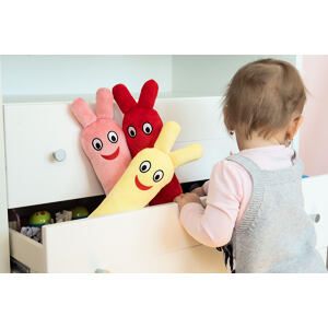 MAC TOYS Bludišťák 30 cm  žlutý
