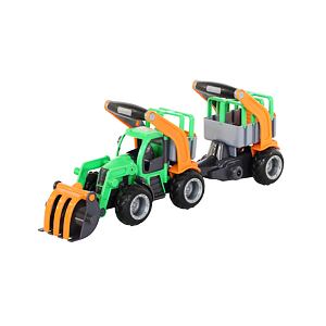Traktor GripTruck nakladač s návesom na prepravu zvierat