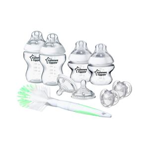 Tommee Tippee Sada kojeneckých lahviček C2N s kartáčem