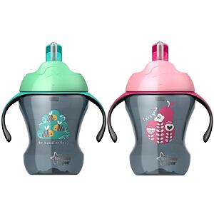 Tommee Tippee Netečúci hrnček so slamkou Explora Easy Drink 230ml 6m+