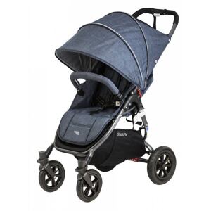 VALCO Kočárek sportovní Valco Snap 4  Sport Tailor Made Denim  metalická šedá konstrukce
