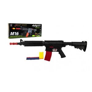 Samopal na pěnové náboje plast 68cm M16 v krabici