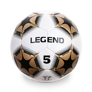 Futbalová kožená lopta šitá Legend 400gr veľ. 5