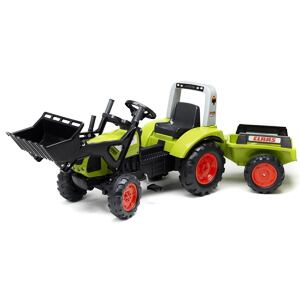 FALK Šliapací traktor Clas Arion 430 s nakladačom a vozíkom