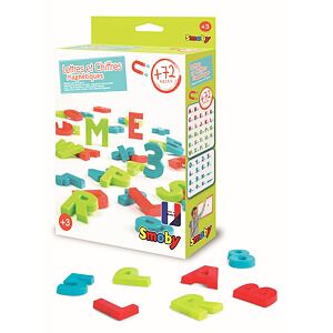 SM 430102 Magnetická písmena a čísla 72ks - poškozený obal