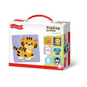Kids Do ZIgZag puzzle - zvířata
