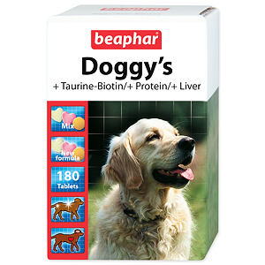 Pochúťka BEAPHAR Doggy`s mix 180 tabliet