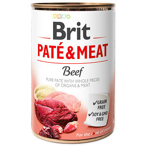 Konzerva BRIT Paté & Meat Beef 400 g