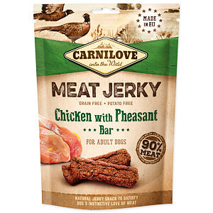 CARNILOVE Jerky Snack Chicken with Pheasant Bar 100 g