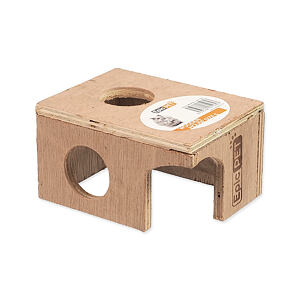 Domček EPIC PET drevený S 13 cm