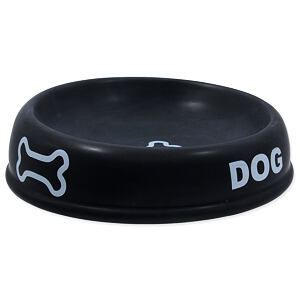 Miska DOG FANTASY keramická čierna 20 cm 300 ml