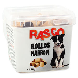 Sušienky RASCO Dog rollos morkový malý 530 g