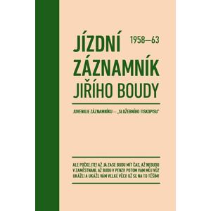 Jízdní záznamník Jiřího Boudy 1958-63