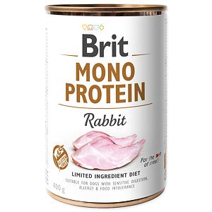 Konzerva BRIT Mono Protein Rabbit 400 g