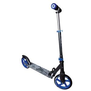 AUTHENTIC SPORTS Koloběžka skládací (černá/modrá), průměr kol 200mm