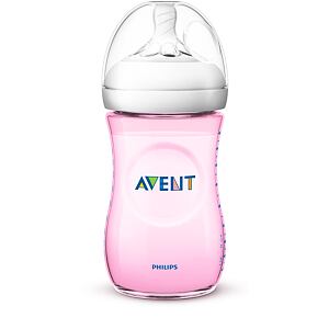AVENT Láhev Natural 260 ml, 1 ks růžová