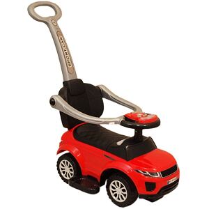 Baby Mix Detské hrajúce jazdítko 3v1 červené