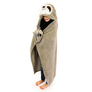 Cozy Noxxiez Hřejivá deka s kapucí - Lenochod