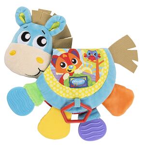 Playgro - Kousací knížka oslík se zvukem