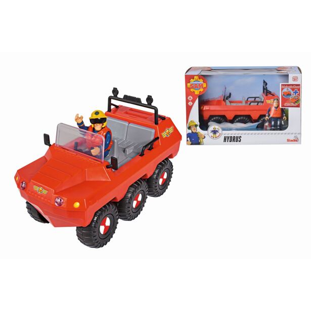 Požárník Sam Auto Hydrus s figurkou