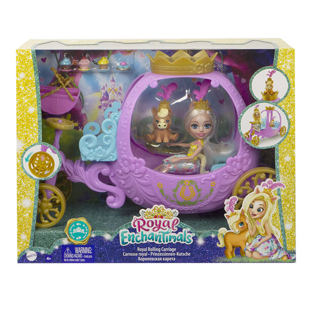 ENCHANTIMALS KRÁLOVSKÝ KOČÁR