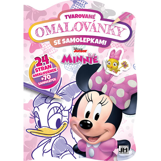 JIRI MODELS Tvarované omaľovánky/ Minnie